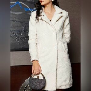 NWT Oversized Teddy Coat